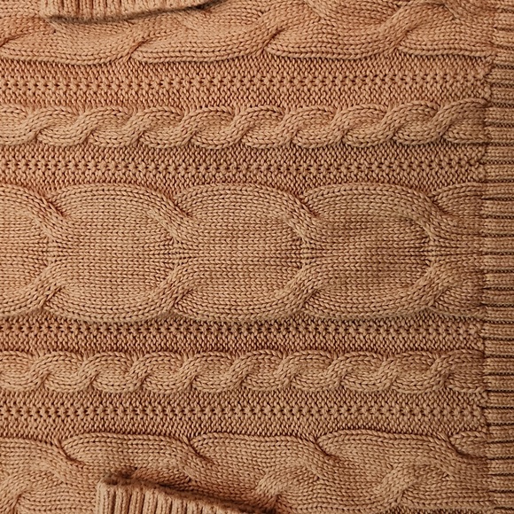 Gap tan knit sweater - Picture 2 of 8